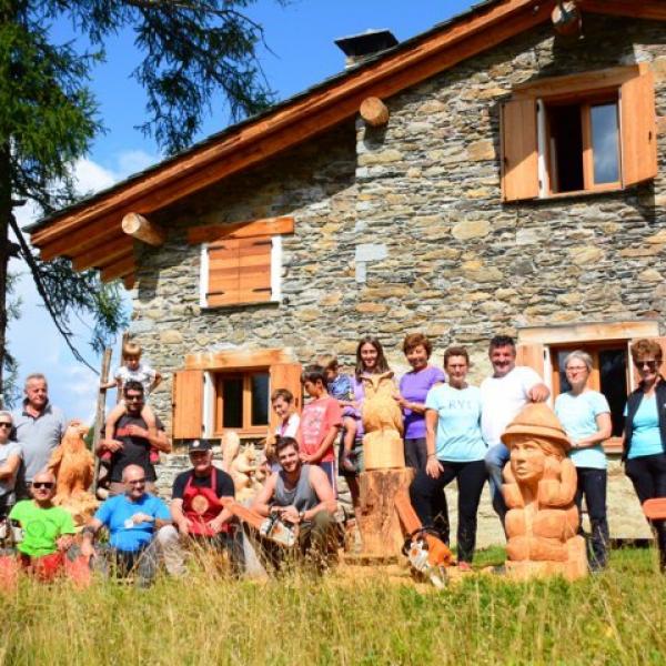 avi scultura  valtellina arte legno